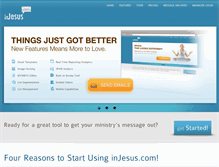 Tablet Screenshot of morningbymorning.injesus.com