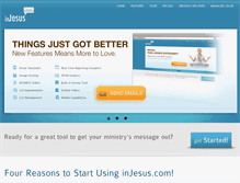Tablet Screenshot of livingstones.injesus.com