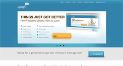 Desktop Screenshot of clarion-call.injesus.com